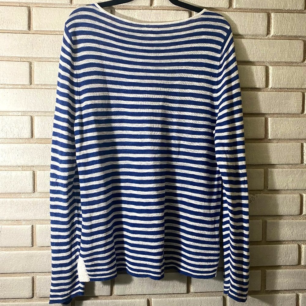 EILEEN FISHER Organic Linen Cotton Knit Sweater